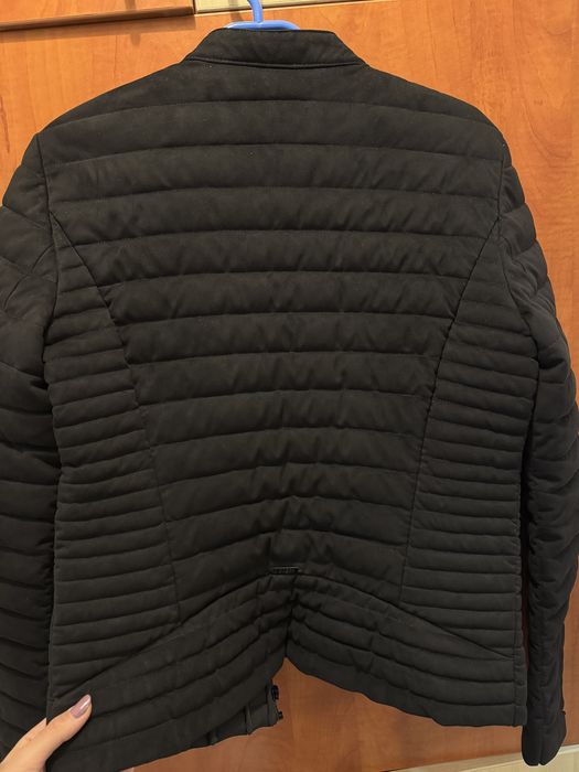 Geaca Jacheta Guess dama XS/S negru catifea