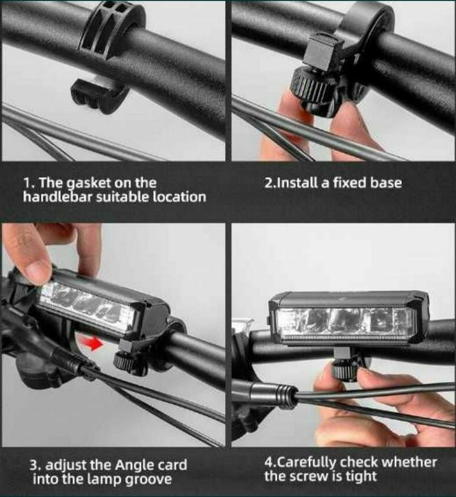 Велофара OFFBondage (EOS) 610. Велосипедное освищение. Мощная фара.