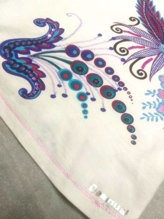 Детски дънки, потник  Desigual 9-10г.,134 размер