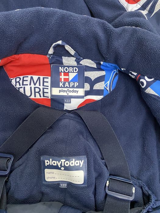 Комбез зимний  Play Today 122. Размер