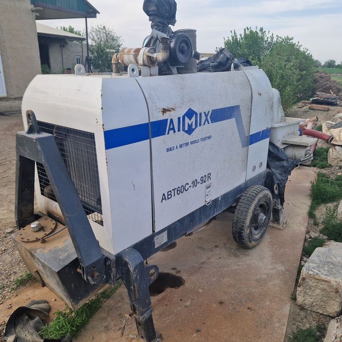 Beton nasos turbasi 100 metr soatiga 60m3 betonni chiqaradi