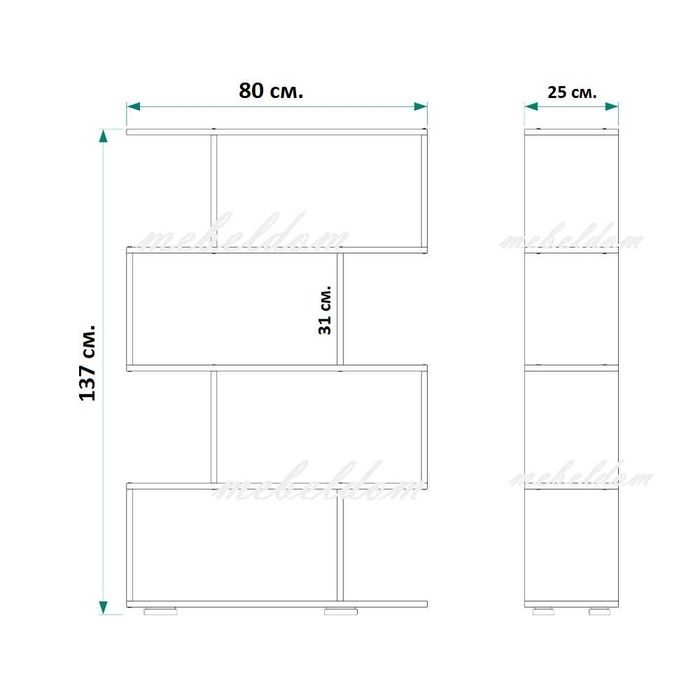 Етажерка,стелаж,библиотека(код-0534)