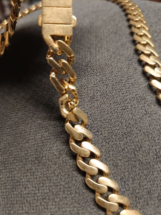 Lanț Cuban aur 14 k