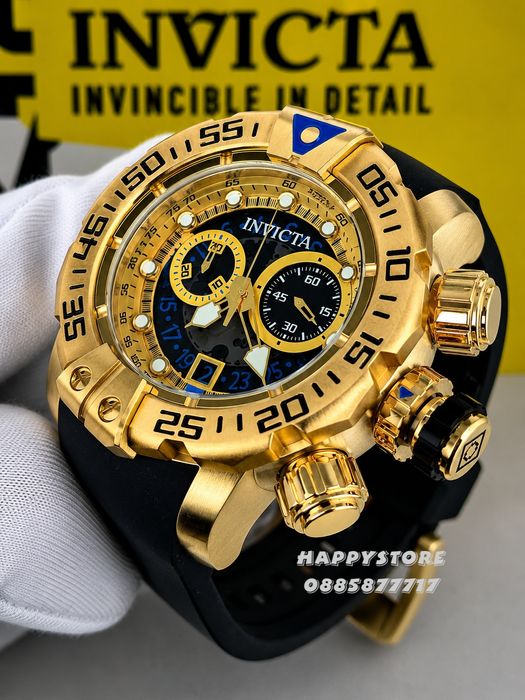 INVICTA Foxhound Gold 57 mm, Инвикта нов мъжки часовник