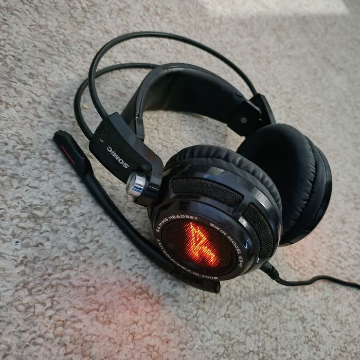 Casti Somic G941 Gaming Surround 7.1 cu microfon