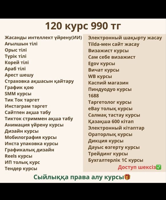150+ разных курсов