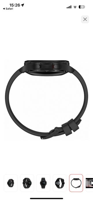 Samsung Galaxy watch 4 черный часы