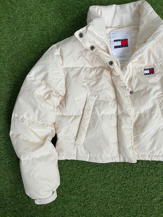 Дамско пухено яке : Tommy Jeans ALASKA - Down jacket - ancient white XS