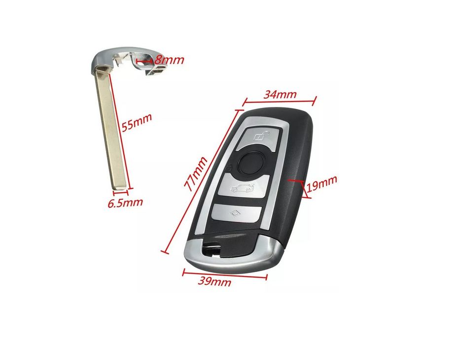 Кутийка за ключ за BMW F20/ F22/ F30 / F32/ F10 / F12/ F25/ F26