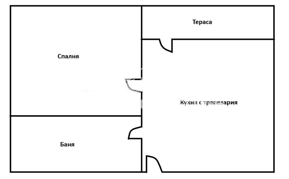 2-стаен в София-Левски Г площ 44