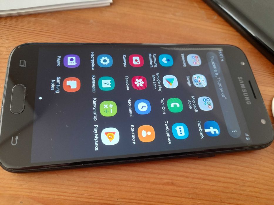 Samsung Galaxy J3 GB 16 GSM Смартфон Самсунг мобилен телефон черен