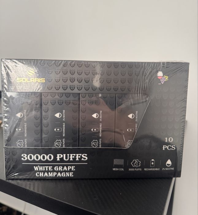 Vape 30.000 Champagne , Luxury, Redbull, Mult abur, gust intens