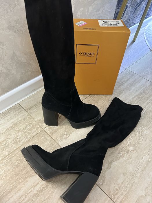 Продам ботфорты на кабоуках новые