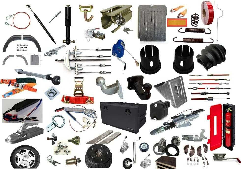 OFERTA : Piese Remorca 750kg Platforma Peridoc Carlige de Remorcare