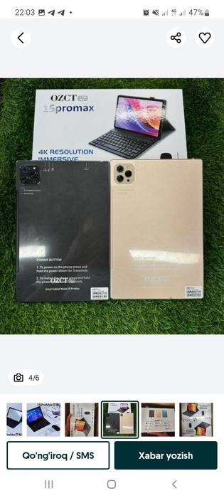 OZCT 15Pro Max planshet