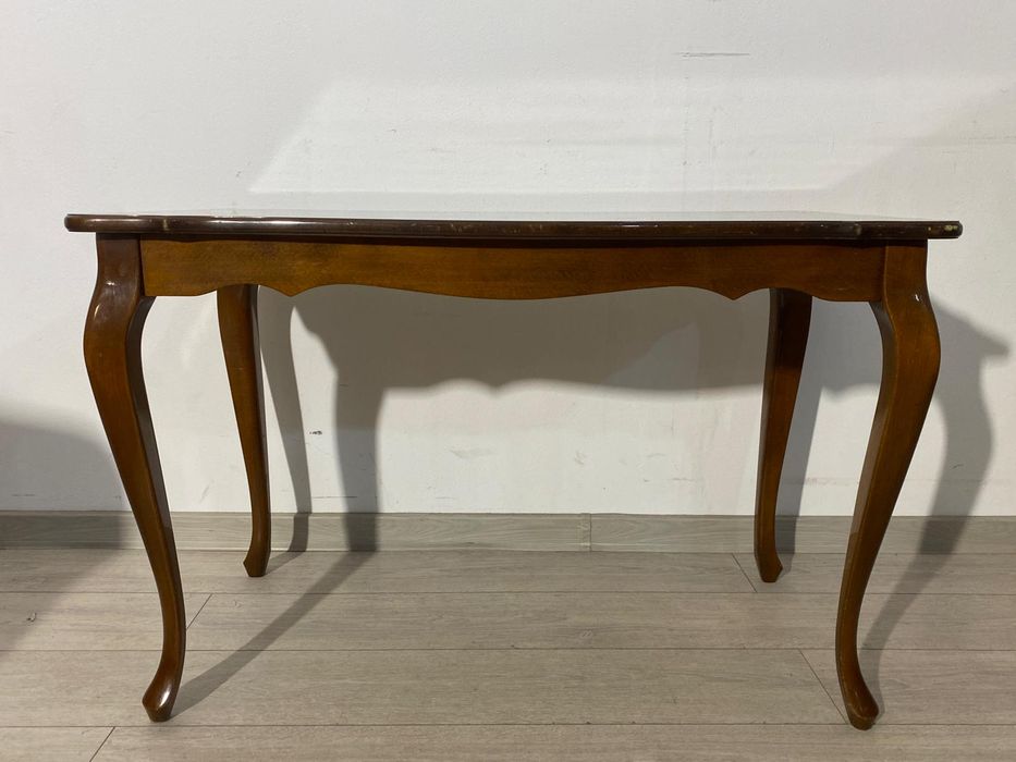 Masă Vintage din Lemn 100x55 cm; Măsuță Cafea