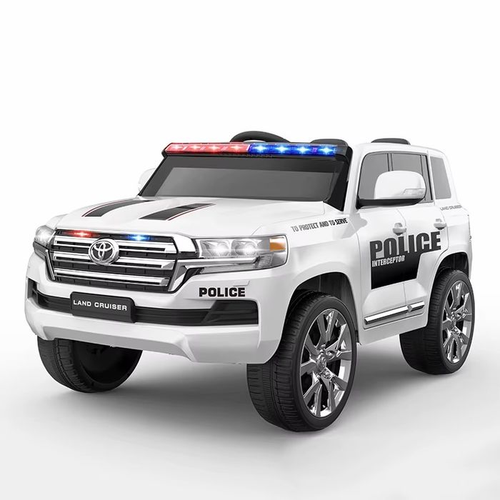 Детски акумулаторен полицейски джип Toyota Land Cruiser Police 12V 160W