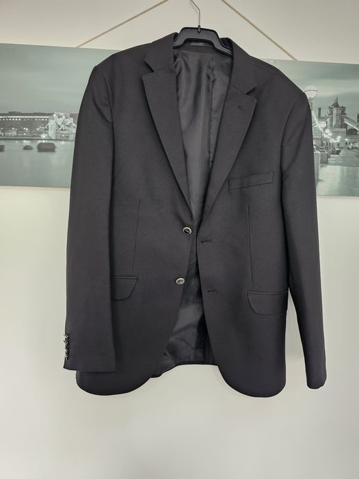 Sacou bărbătesc elegant negru marime 50 time bentley men