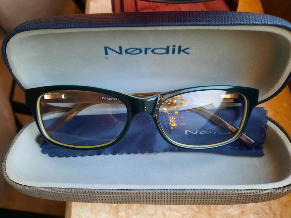 Rama ochelari vedere/soare Nordik, originala,bleumarin, noua, preț 200