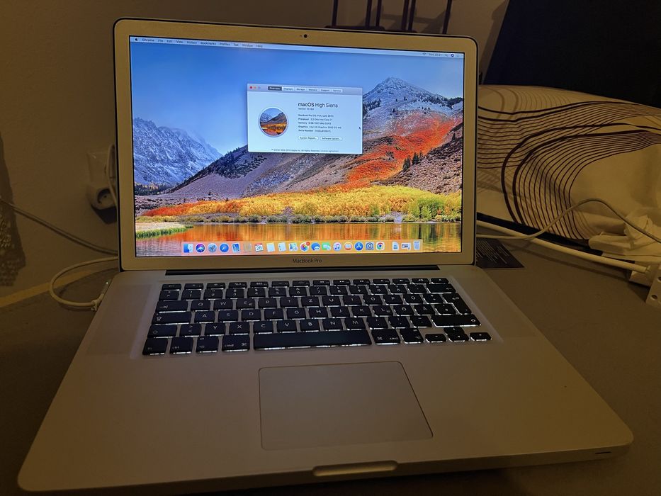 Macbook pro 15 2011 i7 500 gb