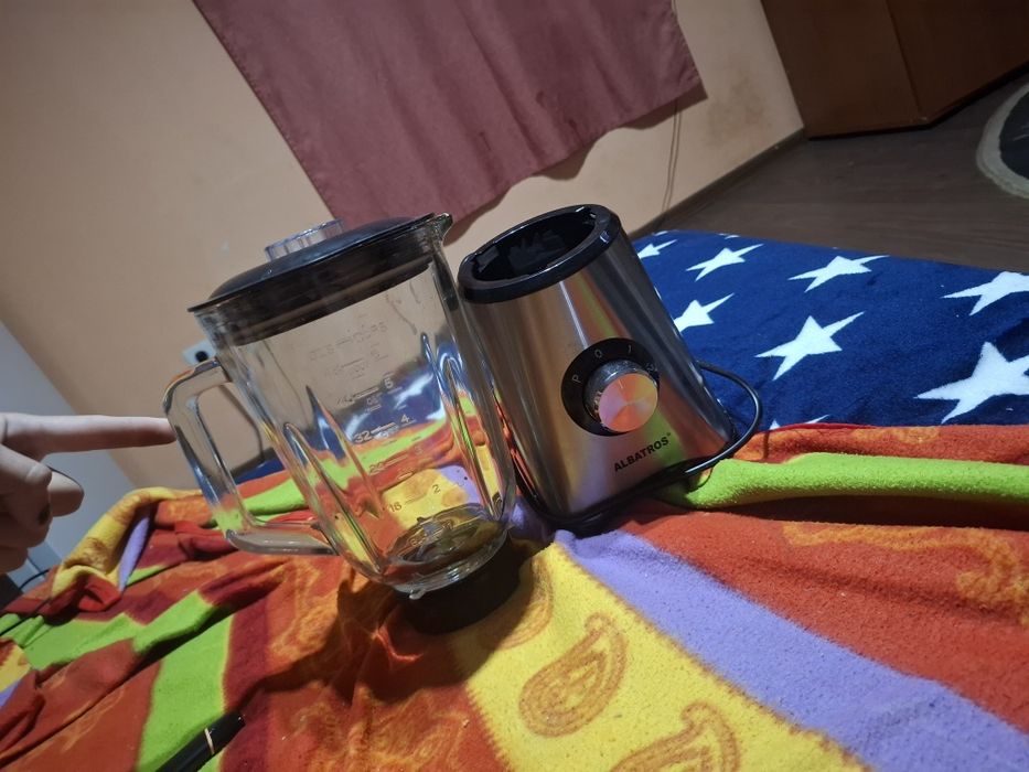 Blender Albatros 700w Vas Sticla 1.5L Cu Cutie