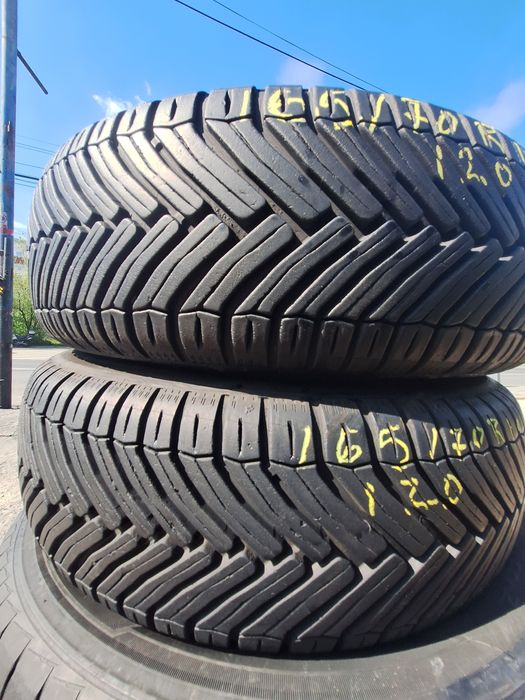 2 anvelope allseasons 165/70r14 Michelin Montaj Gratuit
