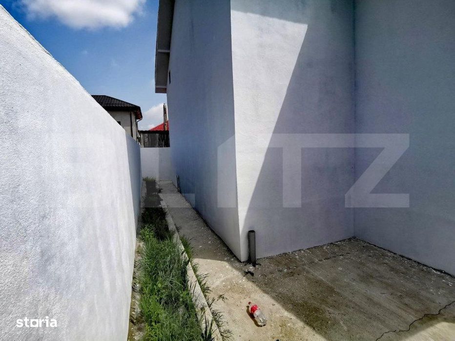 Casa cocheta, 140 mp utili si 250 mp teren, finisata,toate utilitatile