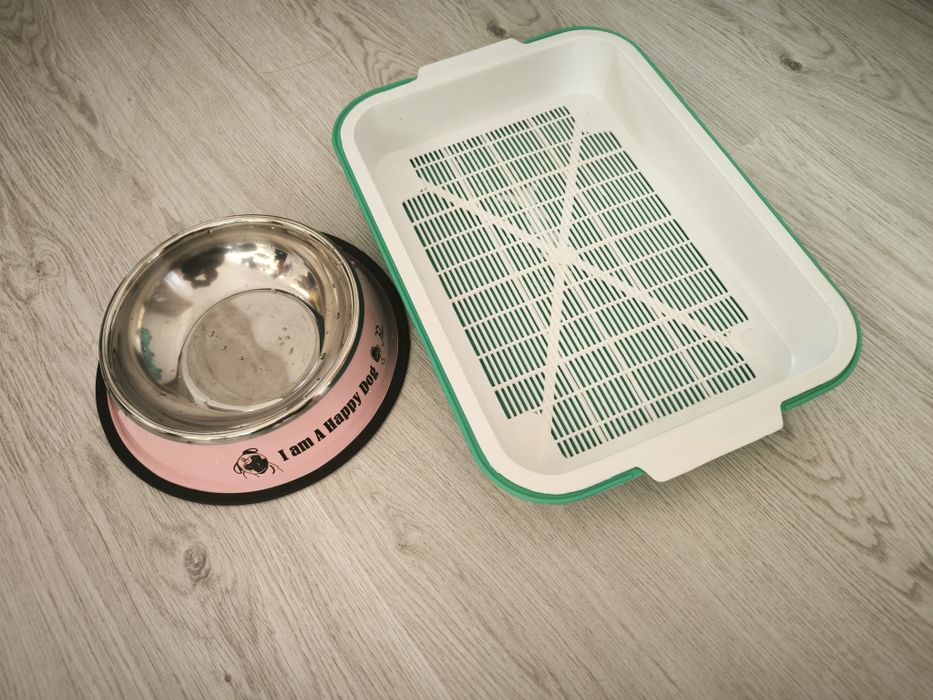 Лоток и миска новые