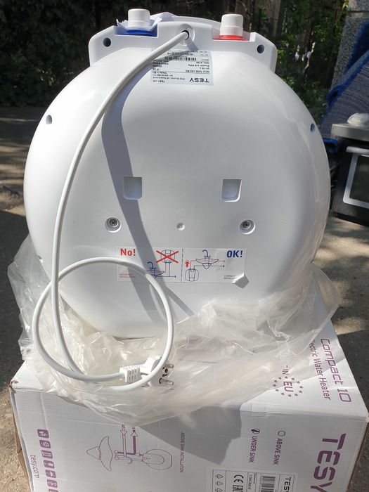 Бойлер TESY 10литра чисто нов бързонагряващ