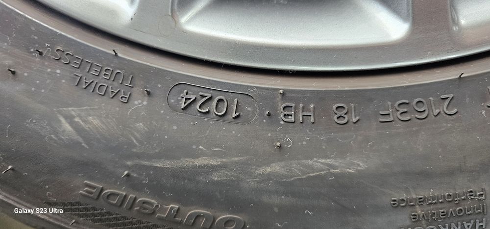 Set 4 roti aluminiu originale Ford Kuga 2007-2017