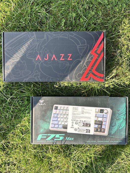 Aula F75 & Ajazz ak820 max he