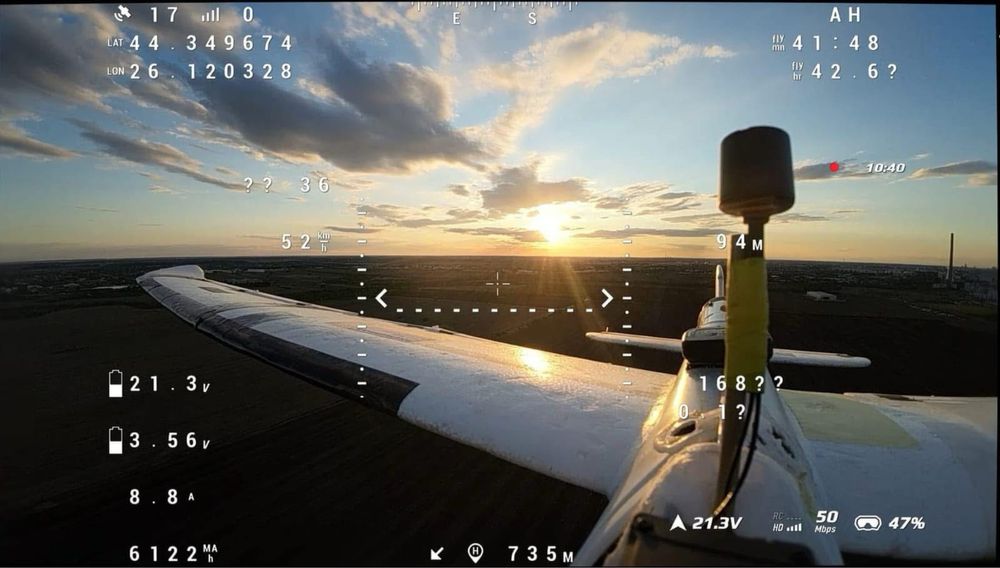 Aeromodel FPV Volantex Ranger 2400 PNP (ARTF) | Drona | Avion | UAV