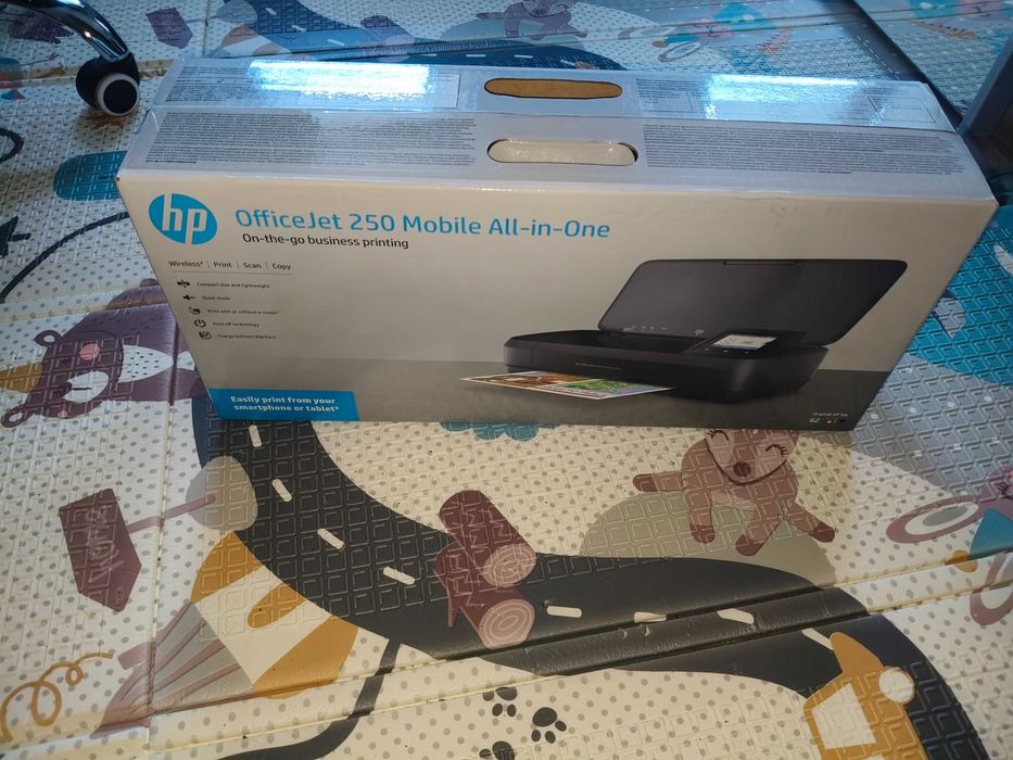 Sigilat All in one HP Officejet 250.Scanner,print,copiator. PORTABIL