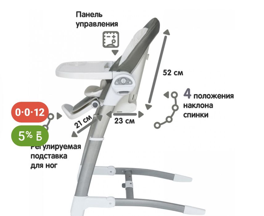 Продам Стульчик для кормления трансформер