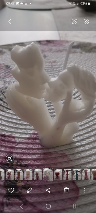 Vând  lumânări  handmade pentru   mărturii , nuntă sau botez.