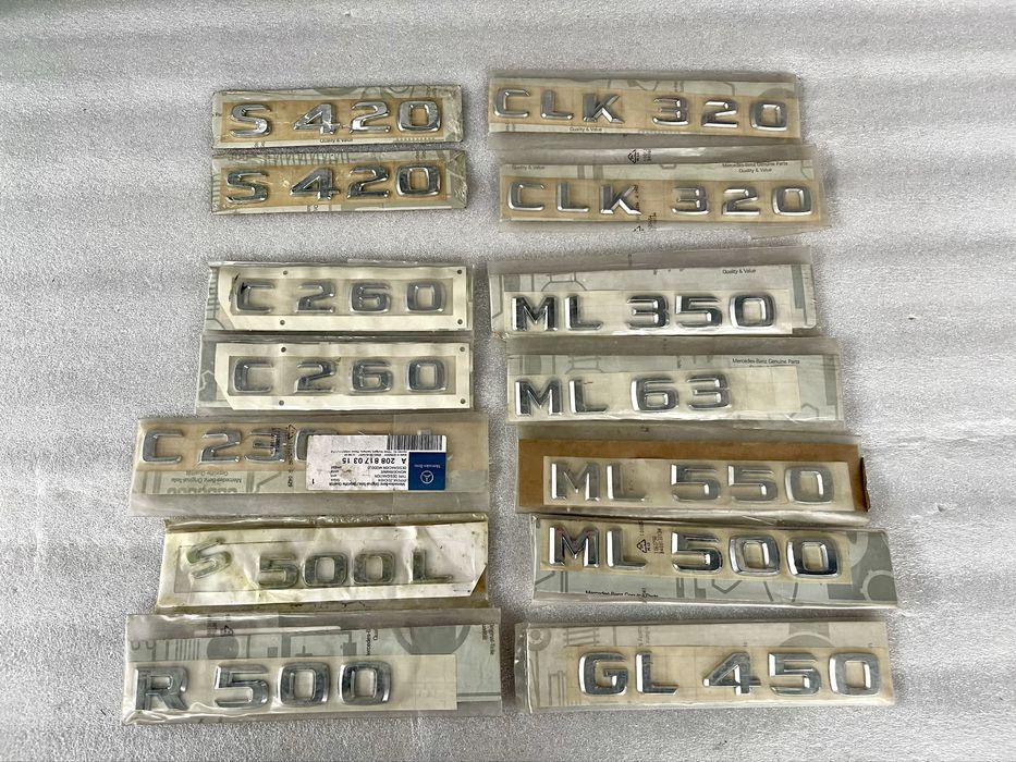 Шильдик (эмблема) Mercedes w220 w202 w166 X164 w251 R171
