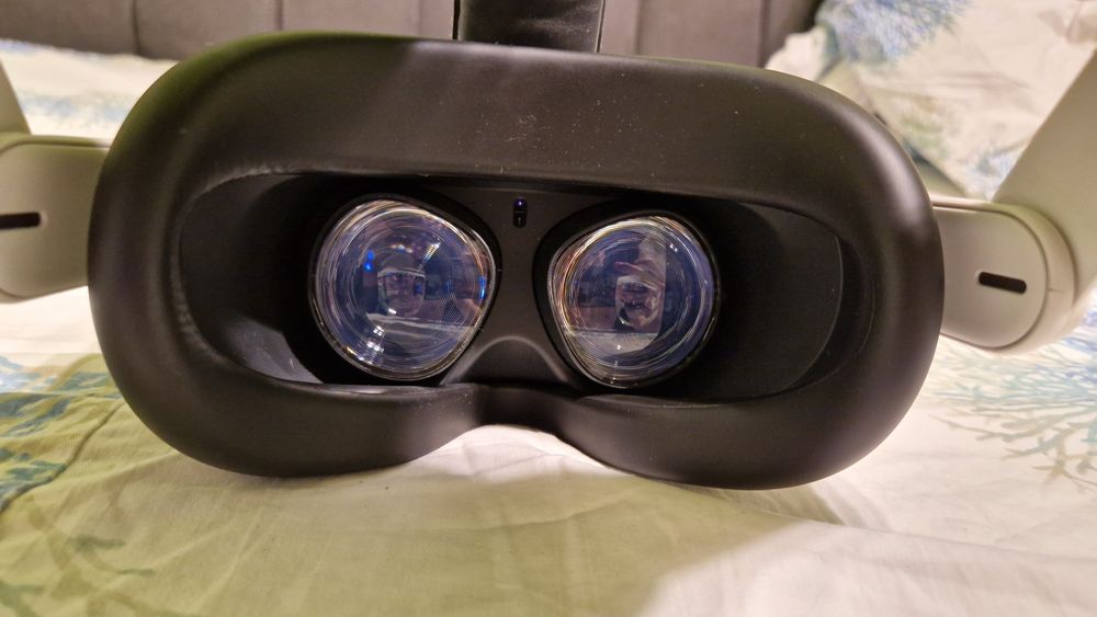 Ochelari VR Meta Quest 2 128GB + headstrap premium +  cablu link