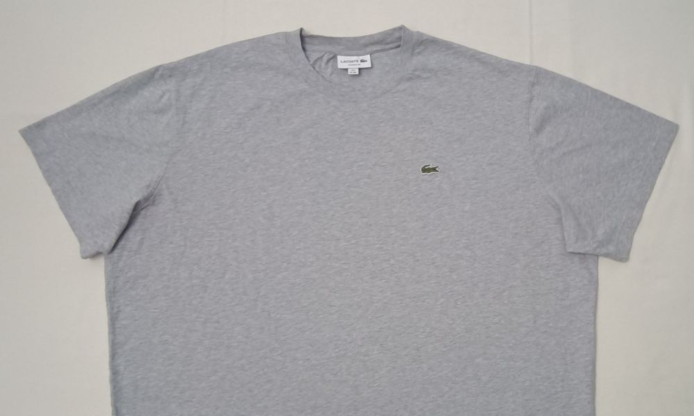 Lacoste Cotton T-Shirt оригинална тениска 4XL памучна фланелка