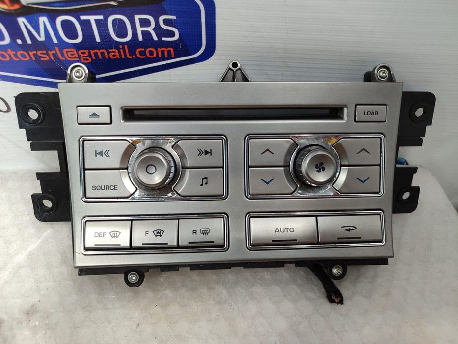 PANOU COMANDĂ CLIMA / AUDIO / MULTIMEDIA JAGUAR XF (X250) 2007–2015 / COD OEM 8X23-18C858-AF (5E2)