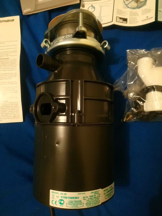 INSINKERATOR Model 45 мелницa за мивкa, диспозер