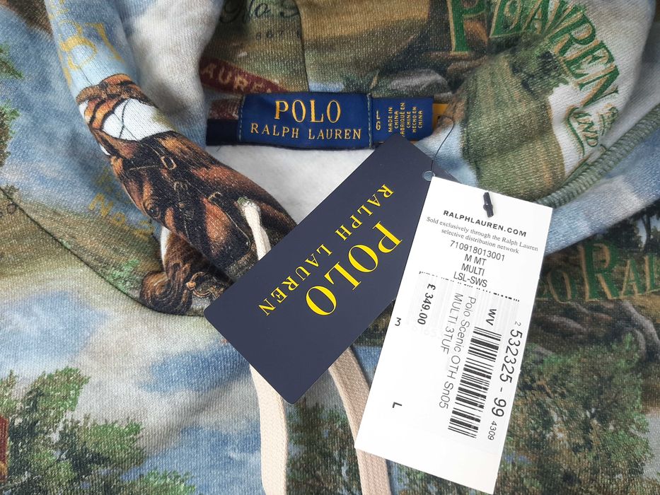 Polo Ralph Lauren Equestrian - Оригинален мъжки суитшърт р-р L