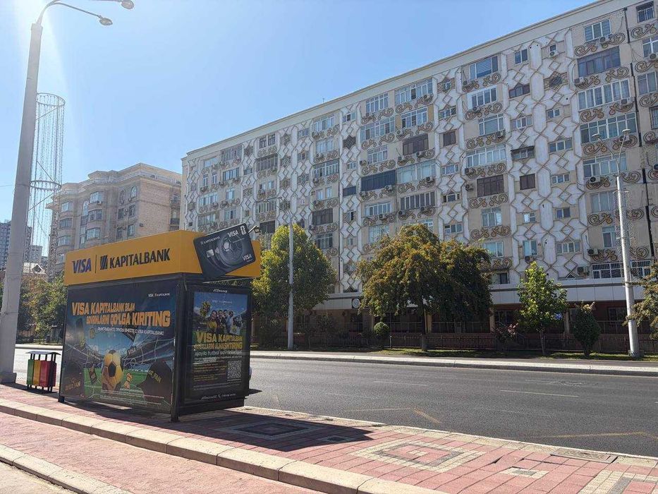 3-комнатная 75 м² в самом центре Ташкента (ул. Моштабиб / Нукус)`