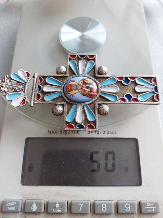 cruce ortodoxă de argint 84 imperiu rus