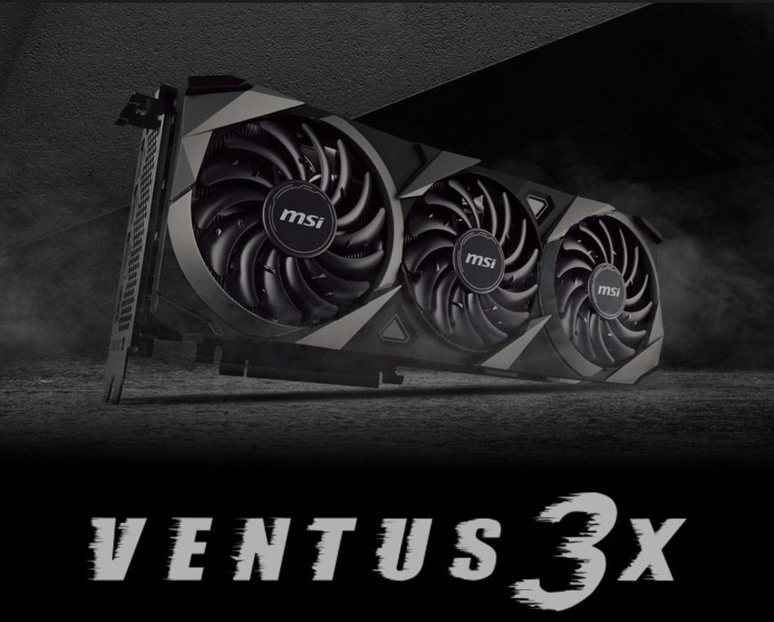 MSI VENTUS rtx 3070ti 8GB OC zavod plomba