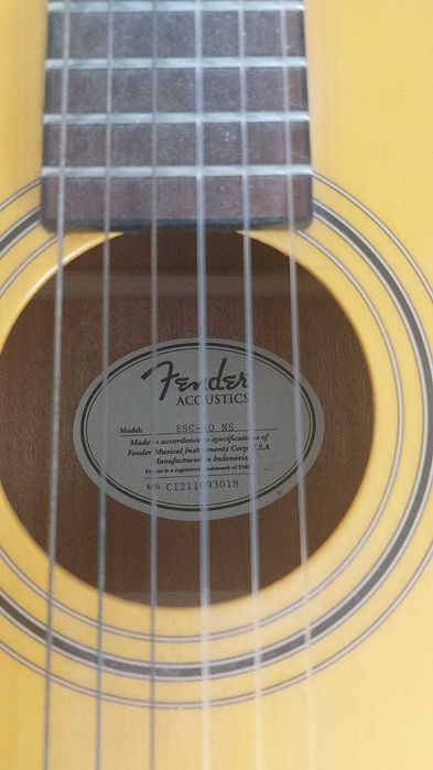 Гитара Классическая Fender ESC-80 NS