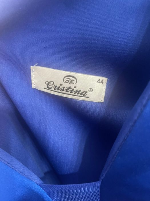 Rochie lunga albastră