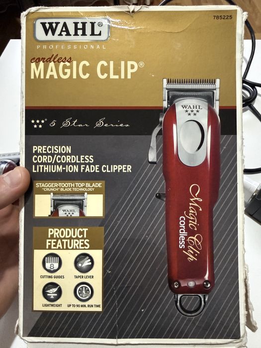 Wahl magic clip cu cutie