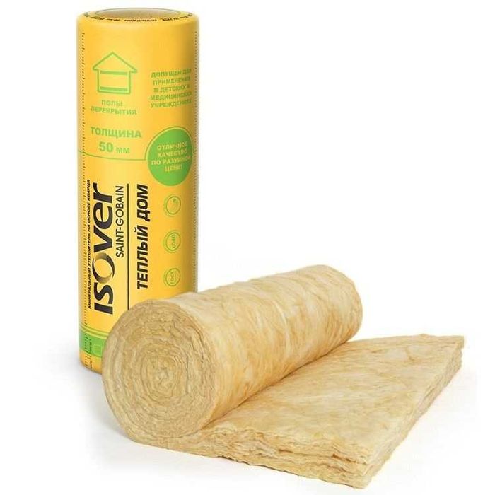 Минвата (кичитмидиган) ISOVER KNAUF оптом, стекловата