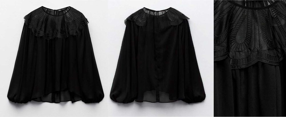 Интересни и елегантни ризи Zara, XS/S/М