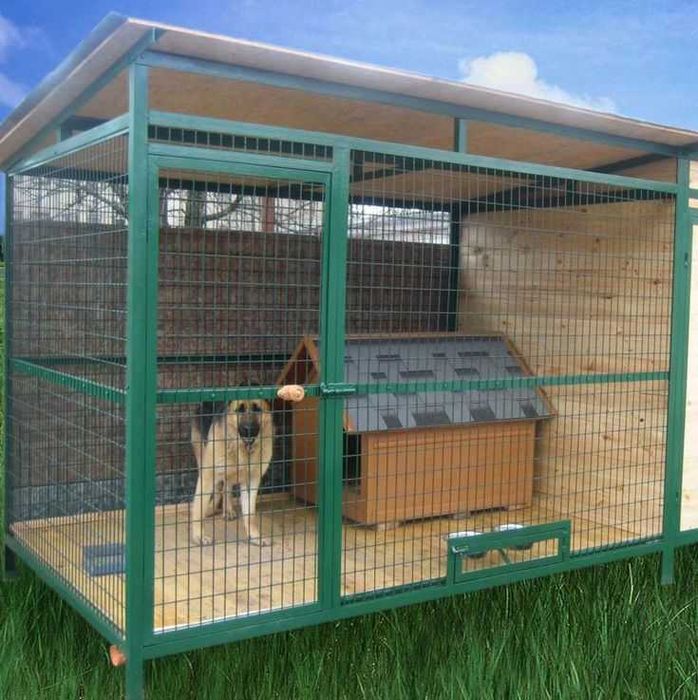 Изготовка вальеров...